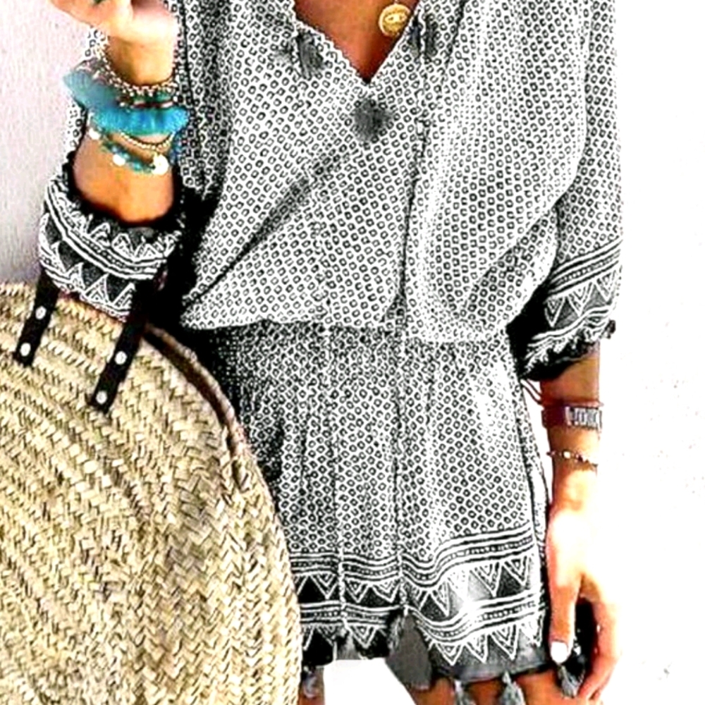 Hallie Tassel Dress